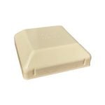 Australian Handyman Supplies 100 x 100mm Classic Cream Steel Post Cap 