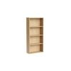 Kaboodle 600-699mm Honey Oak Customisable Shallow Med Pantry Open Shelf