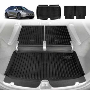 Rear Trunk Boot Liners for Tesla Model Y L 6-Seat 2026-Onwards  Cargo Mat Car Luggage Tray