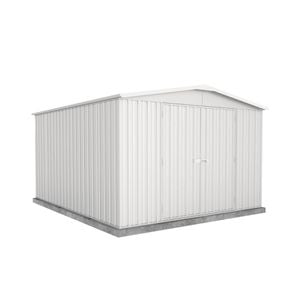 Absco Sheds 3.00mW x 3.66mD x 2.06mH Surfmist Double Door Regent Garden Shed