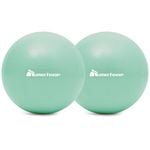 METEOR 25cm Mini Pilates Ball Dual-Pack in Green