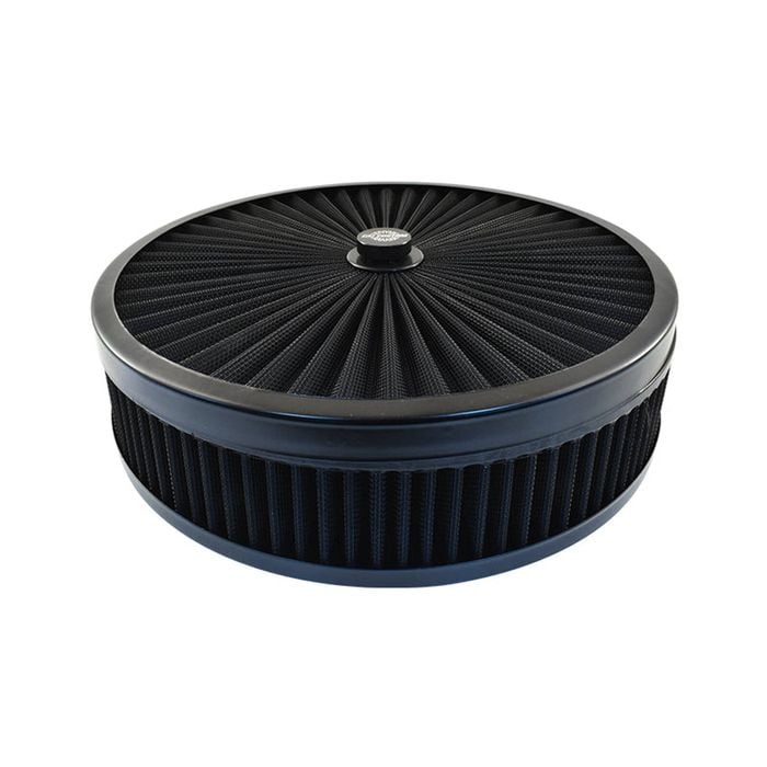 MaxiFlow Air Cleaner Assembly 14" x 3", Black Filter Element