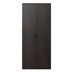 European Cabinetry Classic Nordic Ash Scandi Black Stockholm Storage Cupboard
