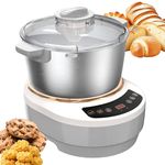ADVWIN Electric Dough Maker 6.5L with Kneading & Ferment Function