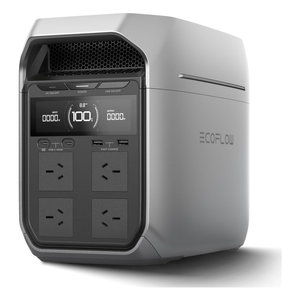 EcoFlow Delta 3 Plus Power Station with 1800W AC output & Built in 1024Wh (85Ah@12V) Battery