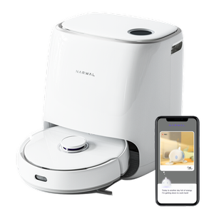 Narwal Freo Robotic Vacuum And Mop Cleaner Versatile Self Mop Clean With Dirtsense And Auto Washing
