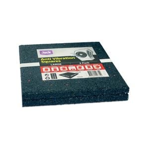 Jack 200 x 200 x 15mm Anti Vibration Square - 2 Pack