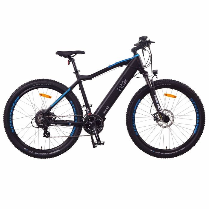 NCM M3 Electric Mountain Bike, 250W E-MTB, 48V 12Ah, 576Wh Battery, Hydraulic Brakes [Black 29"]