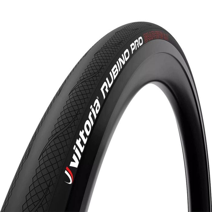 Vittoria Rubino Pro 700x25c Folding Tlr Road Tyre Black - 25