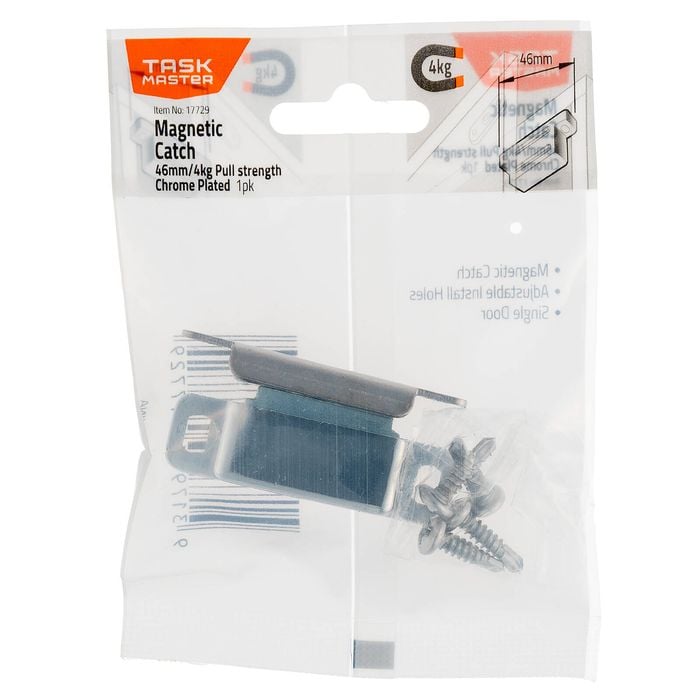 Taskmaster 46mm 4kg Chrome Magnetic Catch