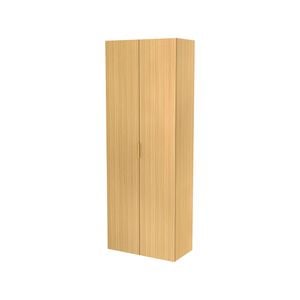 Lugna 2048 x 750 x 580mm Sand 3 Shelf 3 Drawers Double Door Storage Cabinet
