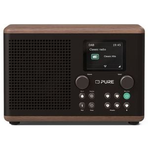 Pure Classic H4 Dab+/fm Radio - Coffee Black