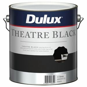 Dulux Design 4L Theatre Black Effect Paint