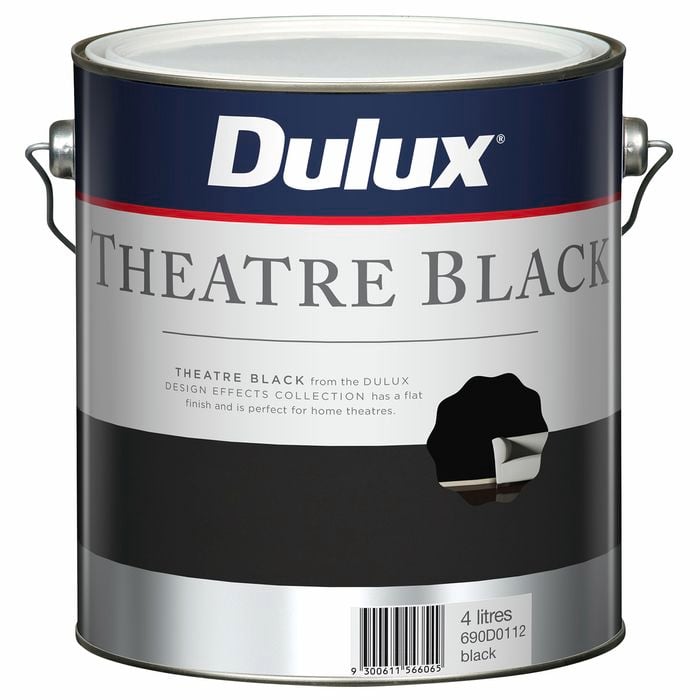Dulux Design 4L Theatre Black Effect Paint