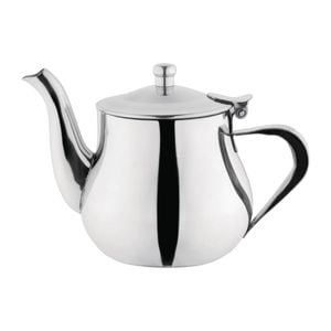 Olympia Arabian Tea Pot Stainless Steel 500ml Beverage Service Kitchenware