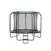Centra 8FT Round Trampoline Basketball Set with Safety Net