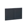Kaboodle 800mm Poppy Seed Country Farmhouse Sink Doors - 2 Pack
