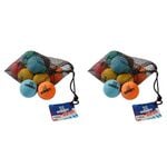 20pc Summit Global School Bounce Balls 60mm - Assorted