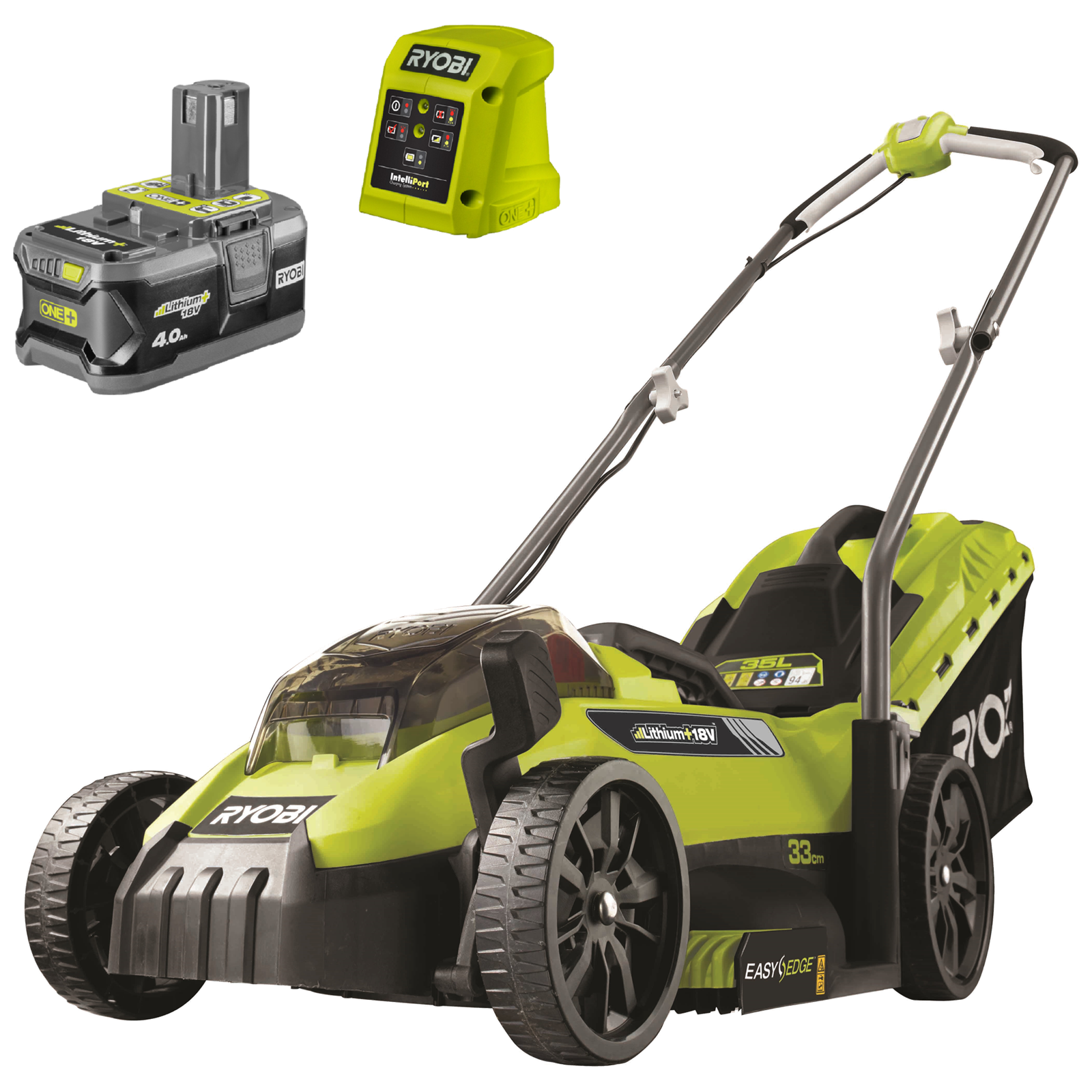 Ryobi 18v battery mower sale