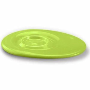 Dignity By Wade Oval Saucer, Green