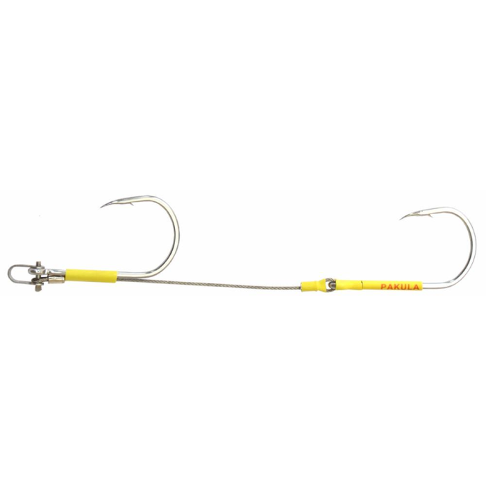 Pakula Light Gauge Double Hook Swivel Game Fishing Rig 20/15