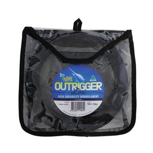 Playtypus Outrigger Black 400lb Monofilament Fishing Line 100m