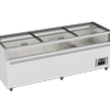 Thermaster Supermarket Island Freezer with Glass Sliding Lids ZCD-L250G