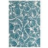 Designer Handmade Wool Rug-Jessica 6351-Teal Ivory-190x280cm