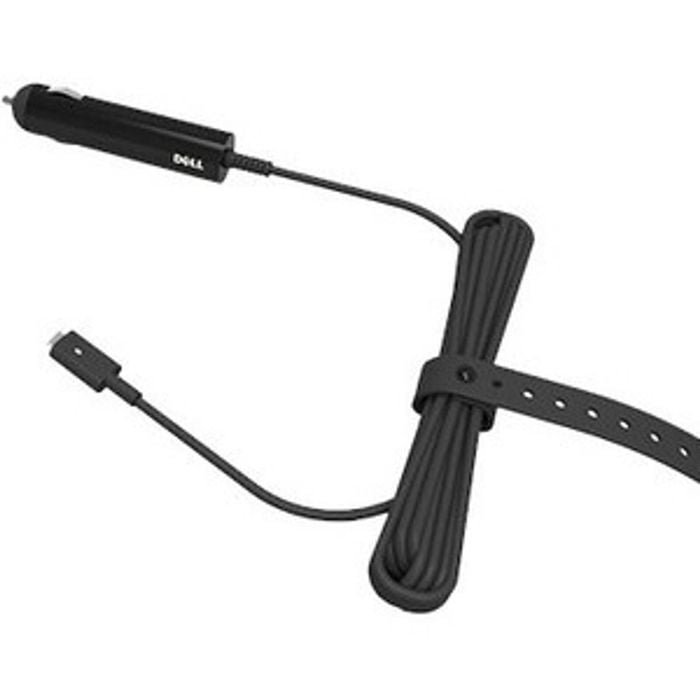 Dell 65 W Auto/airline Adapter - Usb Type-c - For Notebook - 12 V Dc Input