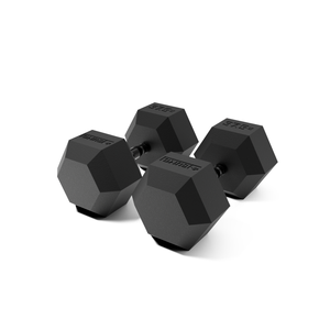 Sumo Strength Hex Dumbbell Panther Series - 37.5kg (pair)