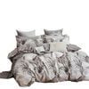 Bloomington Palm Bay 100% Cotton Reversible Quilt Cover Set Queen