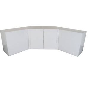 Standford White Corner TV Cabinet