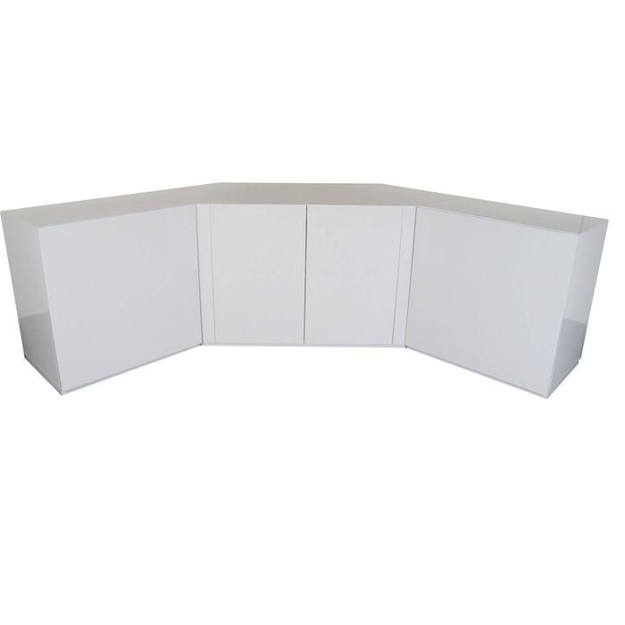 Standford White Corner TV Cabinet
