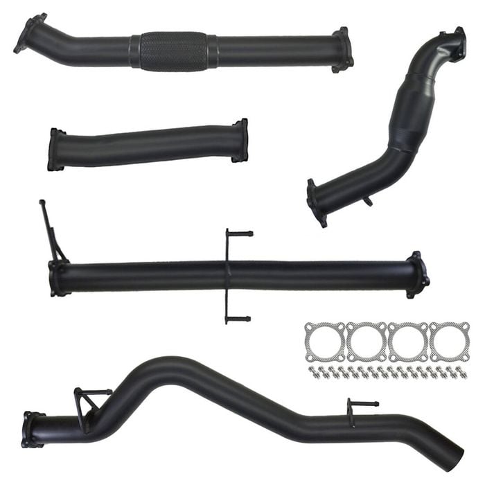 Ignite Exhausts Turbo Back For Mitsubishi Mn Triton 2.5l 3" Cat & Pipe 409 Stainless Steel