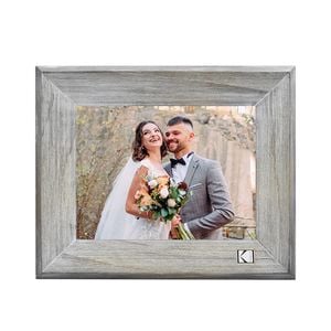 Kodak Distressed Antique Gray Rustic Wood 10-inch Wi-Fi Digital Picture Frame RCF-8013W