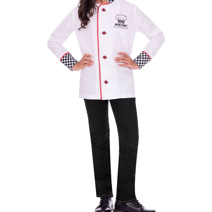 Chef Girls White Coat Occupation Costume - 6-8