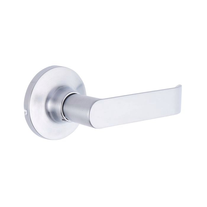 Schlage Satin Chrome Regent Series Leonardo Dummy Lever