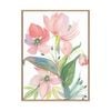 Artey | Secret Garden II - Framed Canvas - Natural Frame - 45 x 60cm