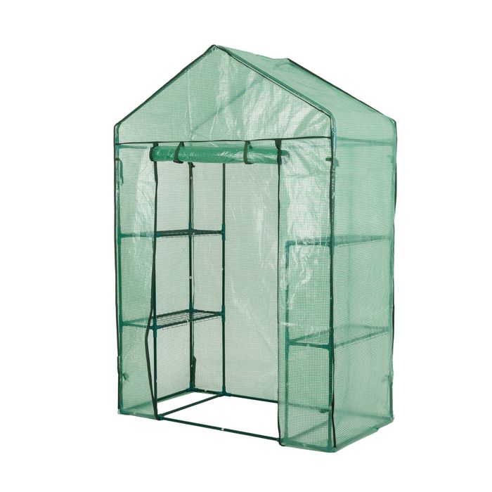 Garden Basics 73 x 143 x 195cm Small Walk In Greenhouse
