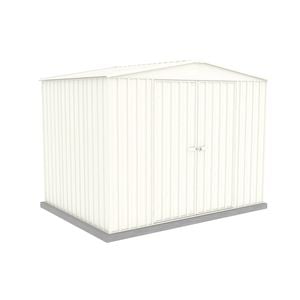 Absco Sheds 3.00mW x 2.18mD x 2.30mH Surfmist Double Door Highlander Garden Shed 