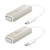 2pk J5create Usb-c To Vga Displayport Display Extender Adapter 1920x1200 1080p