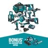 Makita Brushless 10 Piece Combo Kit DLX1042TX1