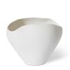 E Style Zelma 22cm Ceramic Plant/Flower Vase Decor - Matt White