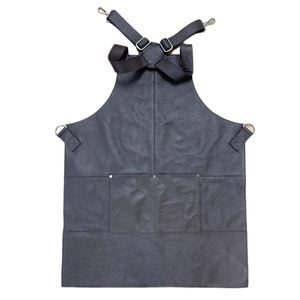 BUFFALO LEATHER APRON Cooking Chef Hairdresser Waterproof Durable Quality Brown