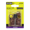 Ryobi Rotary Tool Sanding Starter 15-Piece Kit