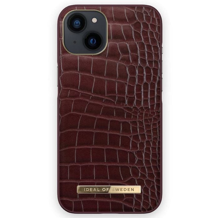 Ideal Of Sweden Atelier Case (suits Iphone 13) - Scarlet Croco