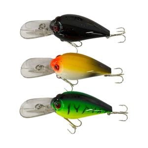 Forceten Outback Mauler 5 Fishing Lure 3 Pack – Assorted Colours