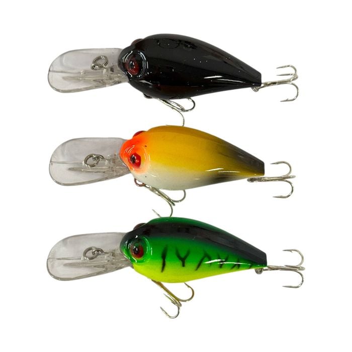 Forceten Outback Mauler 5 Fishing Lure 3 Pack – Assorted Colours