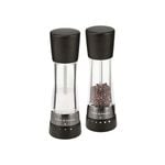 Cole & Mason Derwent 19cm Beech Wood/acrylic Salt & Pepper Mill Set - Black
