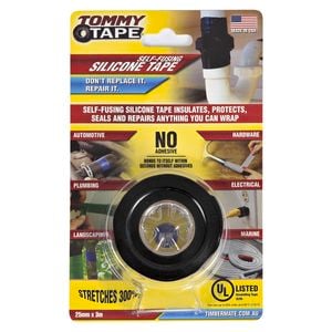 Tommy Tape 25mm x 3m Specialty Tape - Black